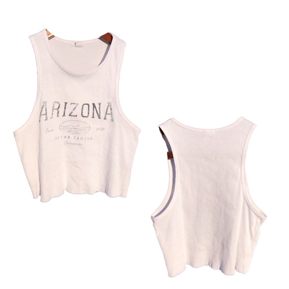 Garage white tank top extra small Arizona - Picture 2 of 6